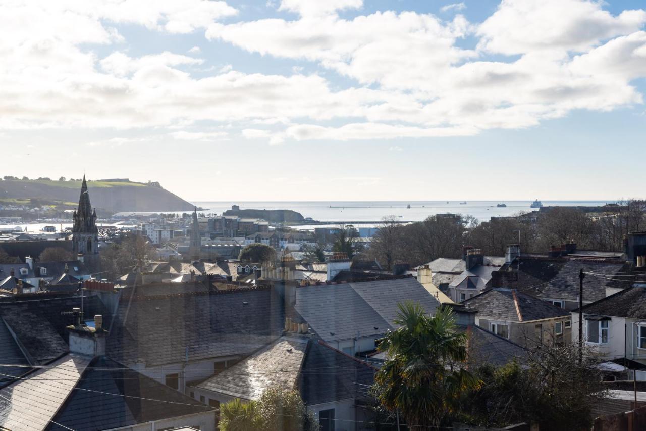 5-Bed House With Distant Sea Views In Plymouth Villa Eksteriør bilde